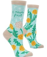 Blue Q Women&#39;s Funny Crew Socks I Never Fart Socks (Women shoe size 5-10) - $13.85