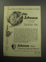 1967 Johnson 088 Tackle Pac Fishing Reel and Rod Advertisement - £14.50 GBP