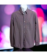 Lacoste Plaid Mens Shirt 42 Long Sleeve Modern Fit Cotton Preppy Button ... - £27.36 GBP