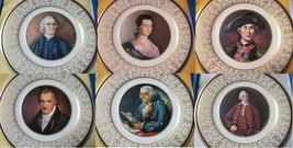 Bicentennial Society Hitorical Plates Adams - Franklin - HANCOCK- Paine PICK1 - £51.89 GBP