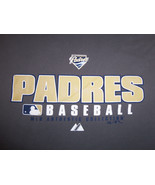 Vintage 90&#39;s MLB Authentic Collection San Diego Padres Baseball Gray TSh... - £17.83 GBP