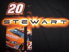 NASCAR Tony Stewart Home Depot Race Longsleeve Black Graphic Print T Shirt - M - £13.73 GBP