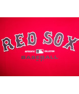 Vintage 90&#39;s Authentic MLB Boston Red Sox Baseball Team Logo Red TShirt ... - £18.26 GBP