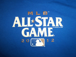 MLB Genuine Merchandise 2012 All-Star Game Blue Graphic T Shirt - L - £13.50 GBP