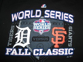 MLB Majestic San Francisco Giants World Series 2012 Blk Graphic Print T ... - £13.51 GBP