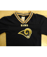 ST. Louis Rams NFLKIDS SIZE 6 JERSEY BLUE NICE FREE US SHIPPING - £11.88 GBP