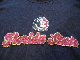 NCAA Florida State University (FSU) Seminoles Brown Graphic T-Shirt - Size N/A - £13.51 GBP