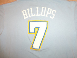 NBA Denver Colorado CO Basketball Team Chauncey Billups Graphic Print T Shirt L - £13.51 GBP