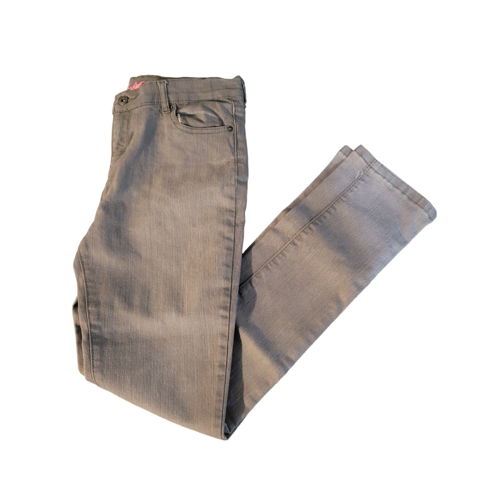 Children's Place Super Skinny Size 16 Gray Jeans - $7.00