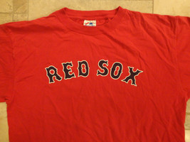 Red Majestic #18 Dice Matsuzaka Mlb Boston Red Sox T Shirt Xl Free Us Ship - £17.68 GBP