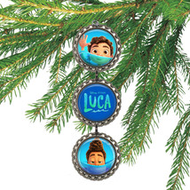 Disney Pixar LUCA 3D Bottle Cap Christmas Ornament | Gift for Kids - £7.04 GBP