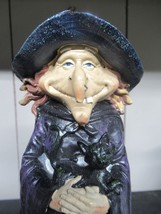 Witch with Cat Statue  - $23.96