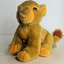 Disney Store Simba The Lion King Stuffed Animal Plush Toy 9&quot; Childrens Kids - £10.21 GBP