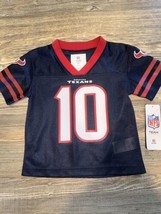 Mills #10 NFL Team Apparel Houston Texans Toddler Football Jersey Size 3T. K - £10.38 GBP