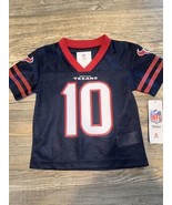 Mills #10 NFL Team Apparel Houston Texans Toddler Football Jersey Size 3... - £10.37 GBP