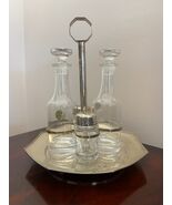 Set Menage olio/aceto/sale/pepe in argento 800 - $789.43 CAD