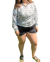 Fantastic Fawn Tie Dye Halfway Zip Up Sweatshirt Size S - $29.70