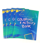 Lot of 4 1997 United States Postal Service Coloring &amp; Activity Book - $221.95 MXN