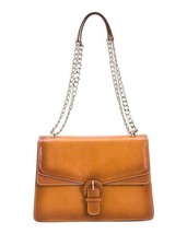 CAVALCANTI Made In Italy Leather Flap Buckle Crossbody - £93.45 GBP