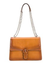 CAVALCANTI Made In Italy Leather Flap Buckle Crossbody - £94.14 GBP