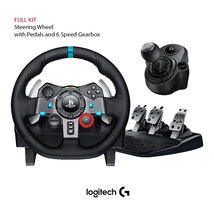 Logitech G29 Full Kit Steering Wheel, Pedals and 6 Speed Gearbox/Sony PS... - £499.33 GBP