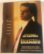 Vintage Basketball Diaries Leonardo DiCaprio Magazine Pinup Clipping - £6.95 GBP