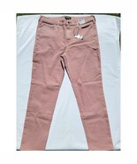 Express Athletic Slim Peachy / Pinkish Jeans women’s NEW Size W34 / L32 - $45.21 CAD