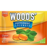 Woods Peppermint Lozenges Strong - Orange, 10 Sachets (@ 6 Lozenges) - $75.09 CAD