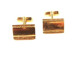 1950's Gold Tone Cufflinks by SWANK 12215a - $24.74