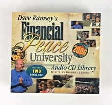 Dave Ramsey&#39;s Financial Peace University Audio CD Library 13 Lessons 2 Bonus CDs - £21.67 GBP