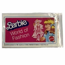 Barbie World of Fashion Mini Fold Out Pamphlet Clothing - $7.24