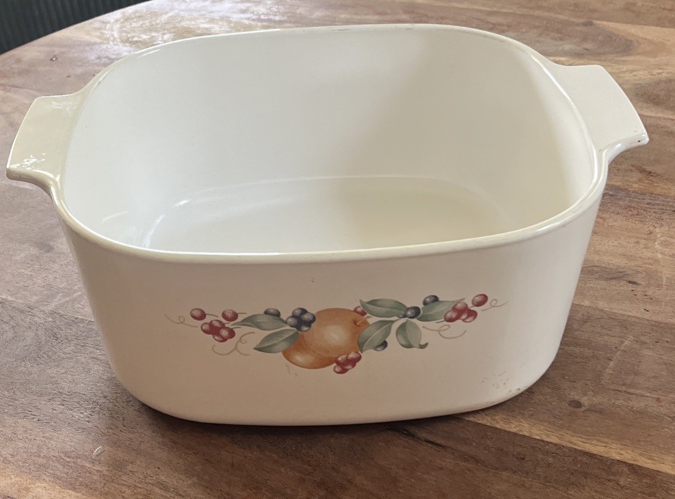 Vintage Corning Ware/A-5-B/Abundance/ 5 Qt. Casserole No Lid - $20.00