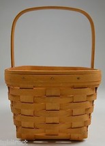 Longaberger 2002 Spring Basket Collectible Home Decor Signed - £30.92 GBP