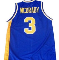 Tracy McGrady #3 Auburndale High School Men Basketball Jersey Blue Any Size image 2