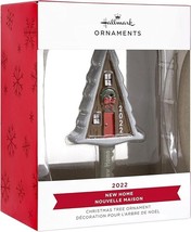 Hallmark Red Box Christmas Tree Ornament New Home House Key Dated 2022 NEW - $8.95