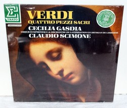 Verdi Quattro Pezzi Sacri Claudio Scimone ~ 1986 Erato 75249 Sealed LP ~ France - £15.17 GBP
