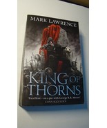 KING OF THORNS - MARK LAWRENCE - PAPERBACK BOOK - FANTASY NOVEL BOOK TWO - $12.87