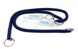 2 Bull Wackers Casino Lanyard Coil Cord Player Card Holder Cripple Creek... - $12.86