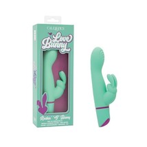 CalExotics Love Bunny Rockin &quot;G&quot; Bunny Rabbit Vibrator Turquoise - £38.87 GBP