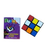 Rubiks Cube  Brain Teaser  game  puzzle with instruct Booklet 2.25 inche... - £7.33 GBP