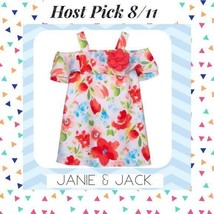 Janie &amp; Jack Floral OFF-THE-SHOULDER Dress - £21.34 GBP