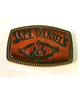 Jack Daniels Old No.7 Brand Leather Alumaline 4108 Belt Buckle BB-317 - £8.65 GBP