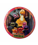 Vintage SESAME STREET LIVE 6&quot; Button Pin Pinback Cookie Monster Big Bird... - $16.28 CAD