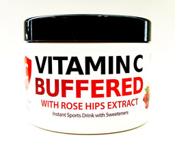 Vitamin C Buffered 180g Berry Flavor With Rose Hips Extract Very Effective - £14.52 GBP