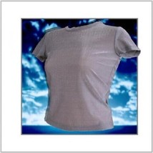 Branded Ladies Gray TShirt (Wholesale Lot of 100 Tshirts) - $137.61