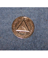 1988 Grand Master Coin-Graham Childress-Family, Church, Masonry-Silvertone - $466.40 MXN