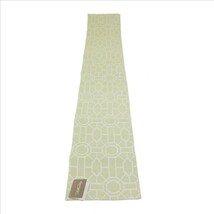 C&amp;F&#39; Home Trellis Sandstone Green Table Runner 13x72 inches Geometric Pa... - $12.86