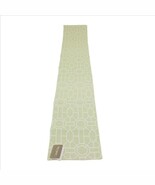 C&amp;F&#39; Home Trellis Sandstone Green Table Runner 13x72 inches Geometric Pa... - $237.18 MXN