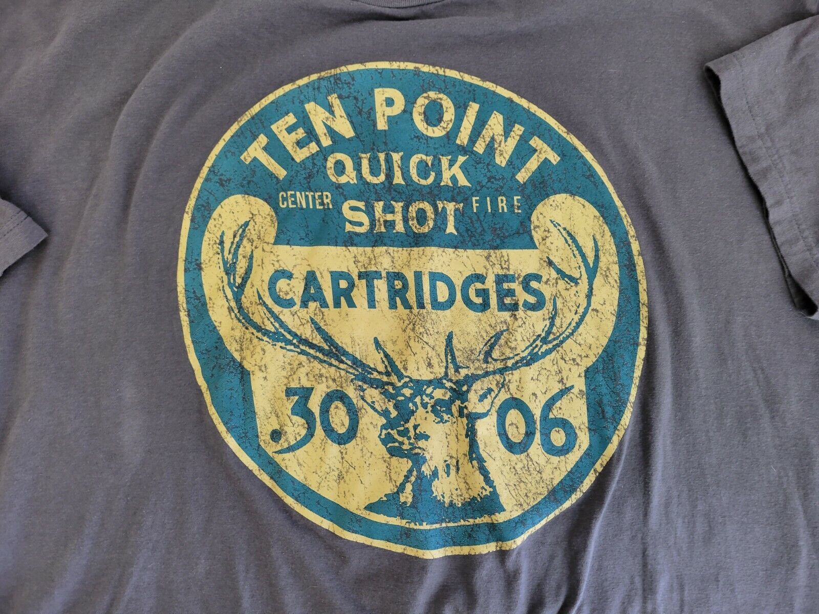 Primary image for Ten Point Quick Shot Cartridges T-Shirt Buck Optima Size 2XL