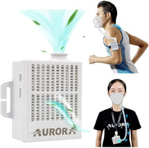 Aurora Respirator, HEPA Air Purifying Electric Reusable Personal &amp;Wearable Mask. - £43.51 GBP